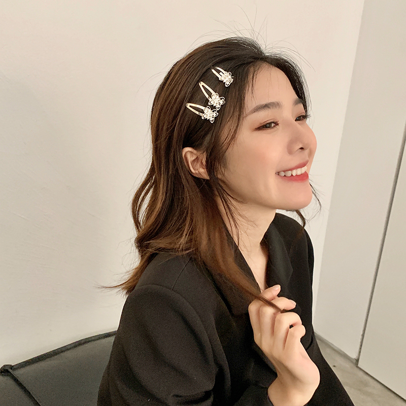 Kẹp tóc hình bướm đính đá phong cách Mori dễ phối đồ 22603 cho nữ mang đi chơi