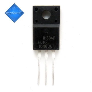 10pcs/lot FQPF10N60C FQPF10N60 10N60C 10N60 TO-220F In Stock