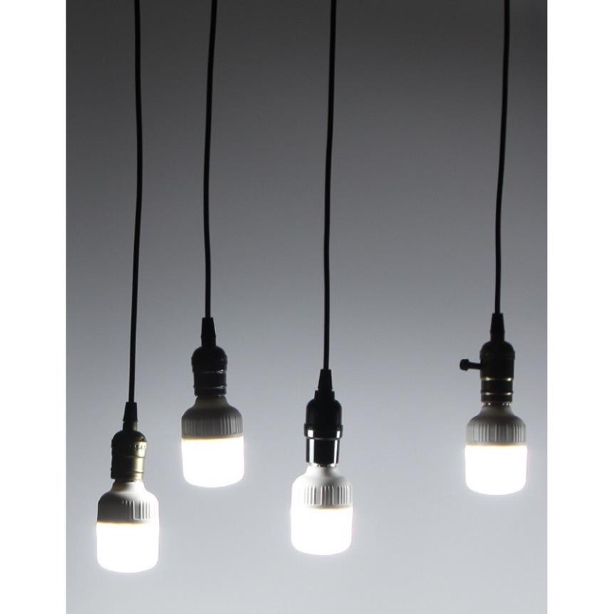 Đèn thả cổ điển Vintage bóng đèn led búp trụ 9w