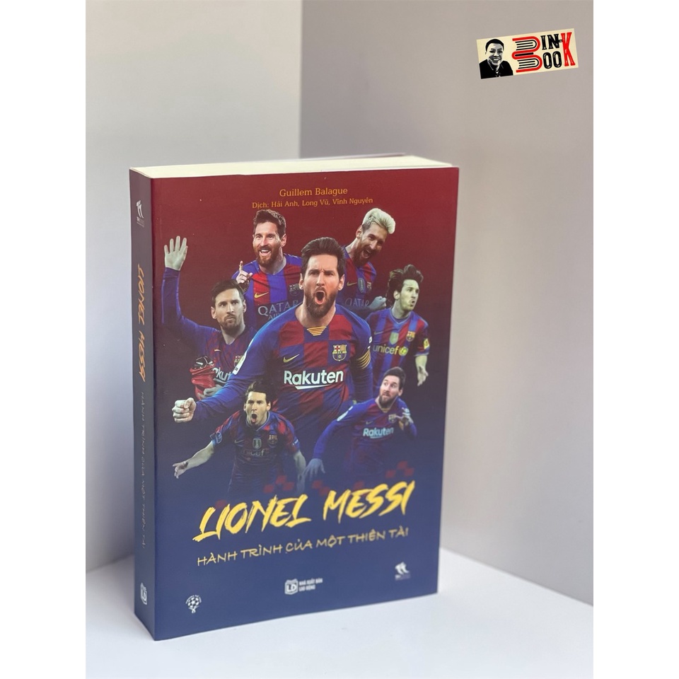 Sách - [Tặng kèm sổ tay] LIONEL MESSI – HÀNH TRÌNH CỦA MỘT THIÊN TÀI- Guillem Balague- Thbooks – bìa mềm