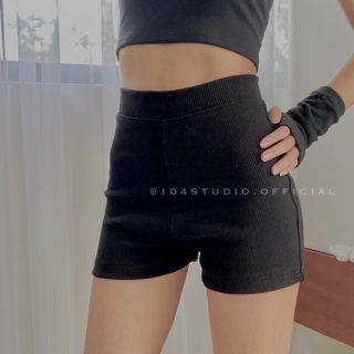 Quần short lưng cao ôm body hack dáng
