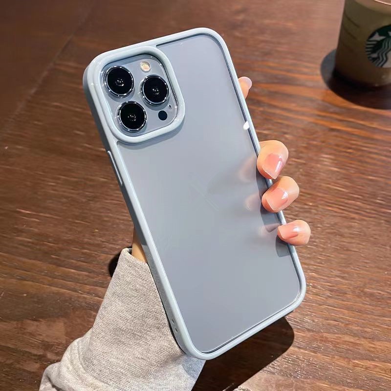 Ốp điện thoại silicone trong suốt chống sốc bảo vệ camera cho compatible for iPhone 14 Pro Max 13 Pro Max 12 11