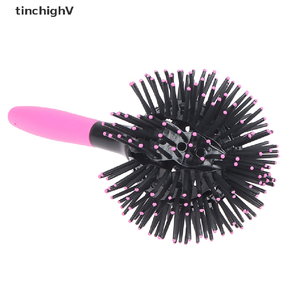 [Hàng mới về] Lược 3D kiểu bóng tròn 360 độ massage tóc