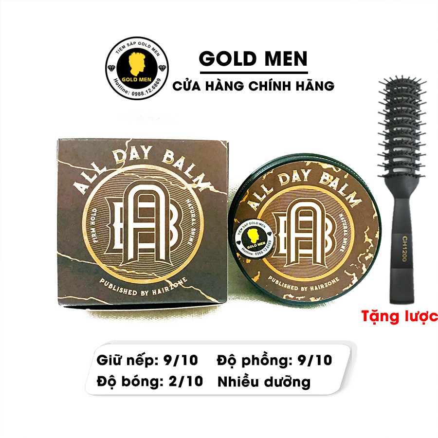 Sáp Vuốt Tóc All Day Balm + Tặng lược