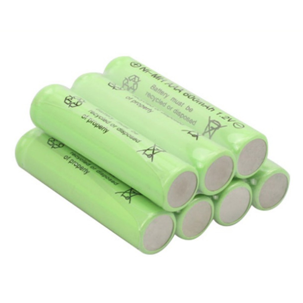 Bộ 8 pin tiểu sạc AA 700mAh và 4 pin đũa sạc AAA NiMH 600mAh