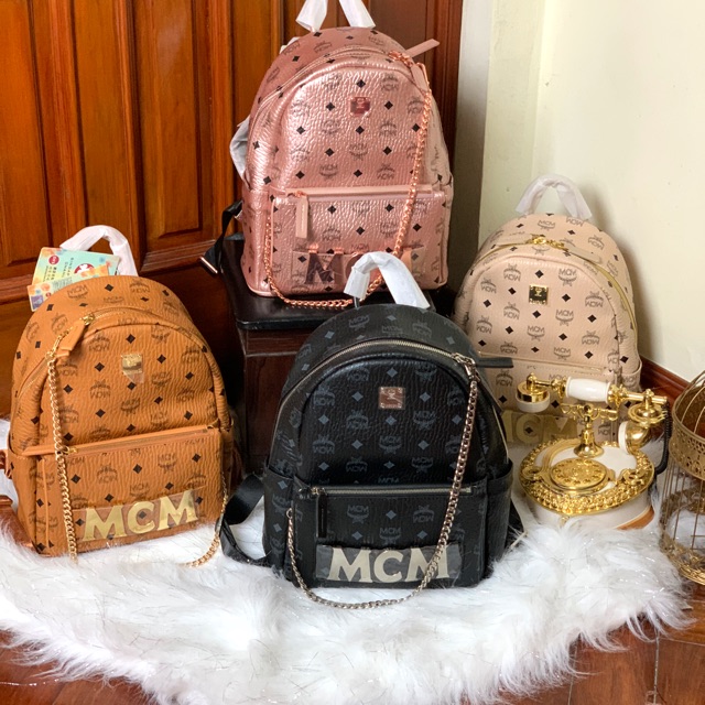 Balo da thật size 26cm hàng super kèm túi ví cầm tay 2in1