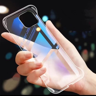 Ốp điện thoại mỏng bằng nhựa trong suốt không khung cho iPhone 17 air 16 E 15 14 13 12 11 Pro Max 12 Mini XS Max X XR 8 7 Plus Ốp lưng trong suốt T01