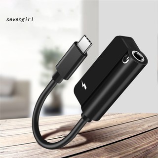 Cáp chuyển đổi 2 trong 1 type-c sang audio 3.5mm