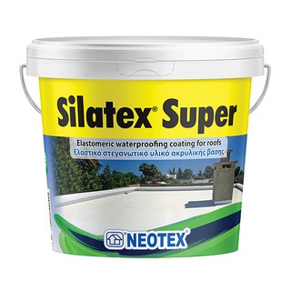 Silatex Super 12kg - sơn chống thấm siêu đàn hồi 300% cho tường sàn mái