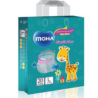 bỉm quần Moha loại 4 miếng dùng thử m4/l4