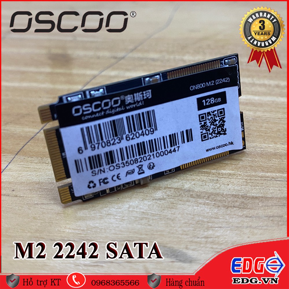 Ổ Cứng SSD 128GB M2 2242 SATA NEW Bảo hành 03 năm