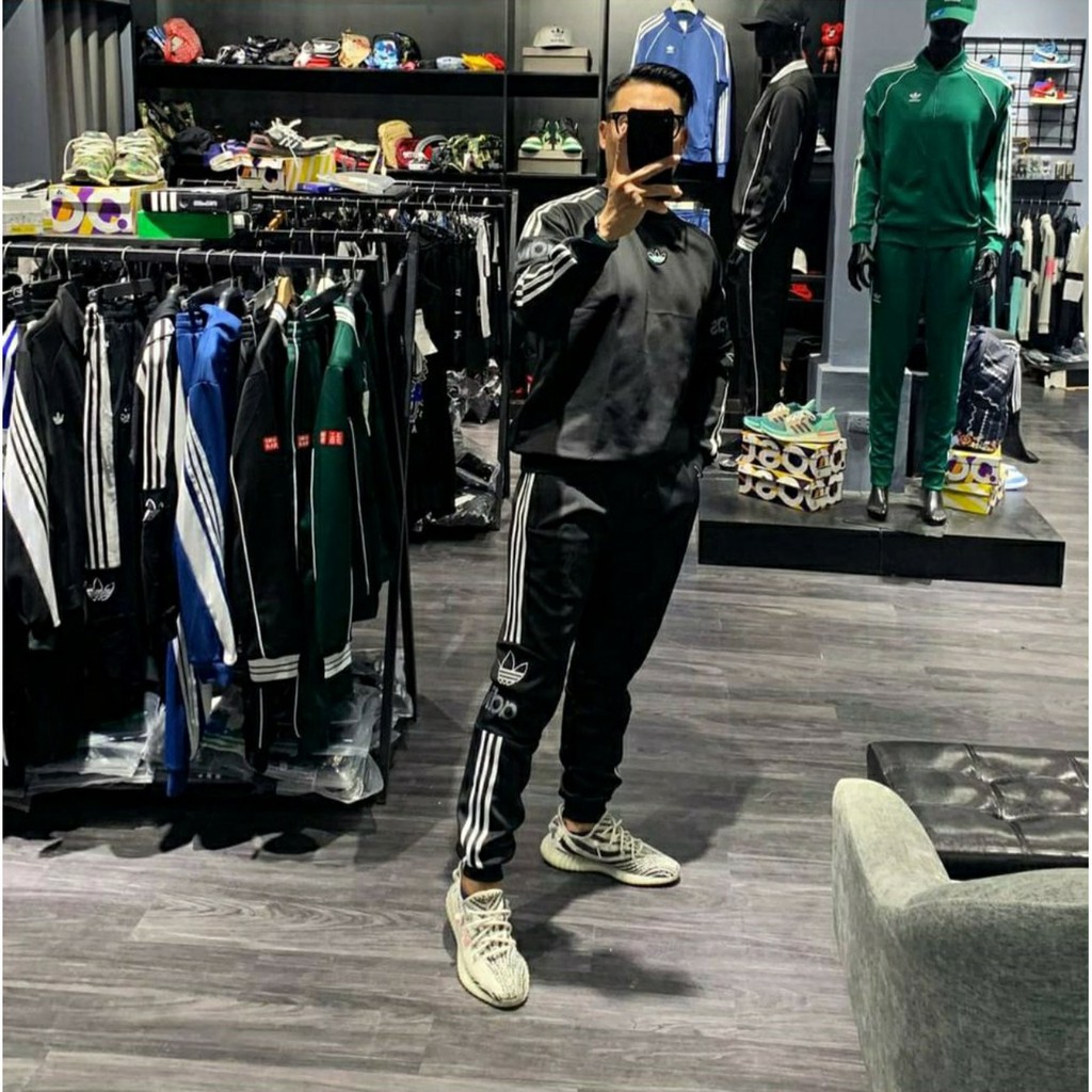 Bộ nỉ nam, Đồ Bộ Nam Phối tay hai màu (Xanh-Ghi) WK | BigBuy360 - bigbuy360.vn