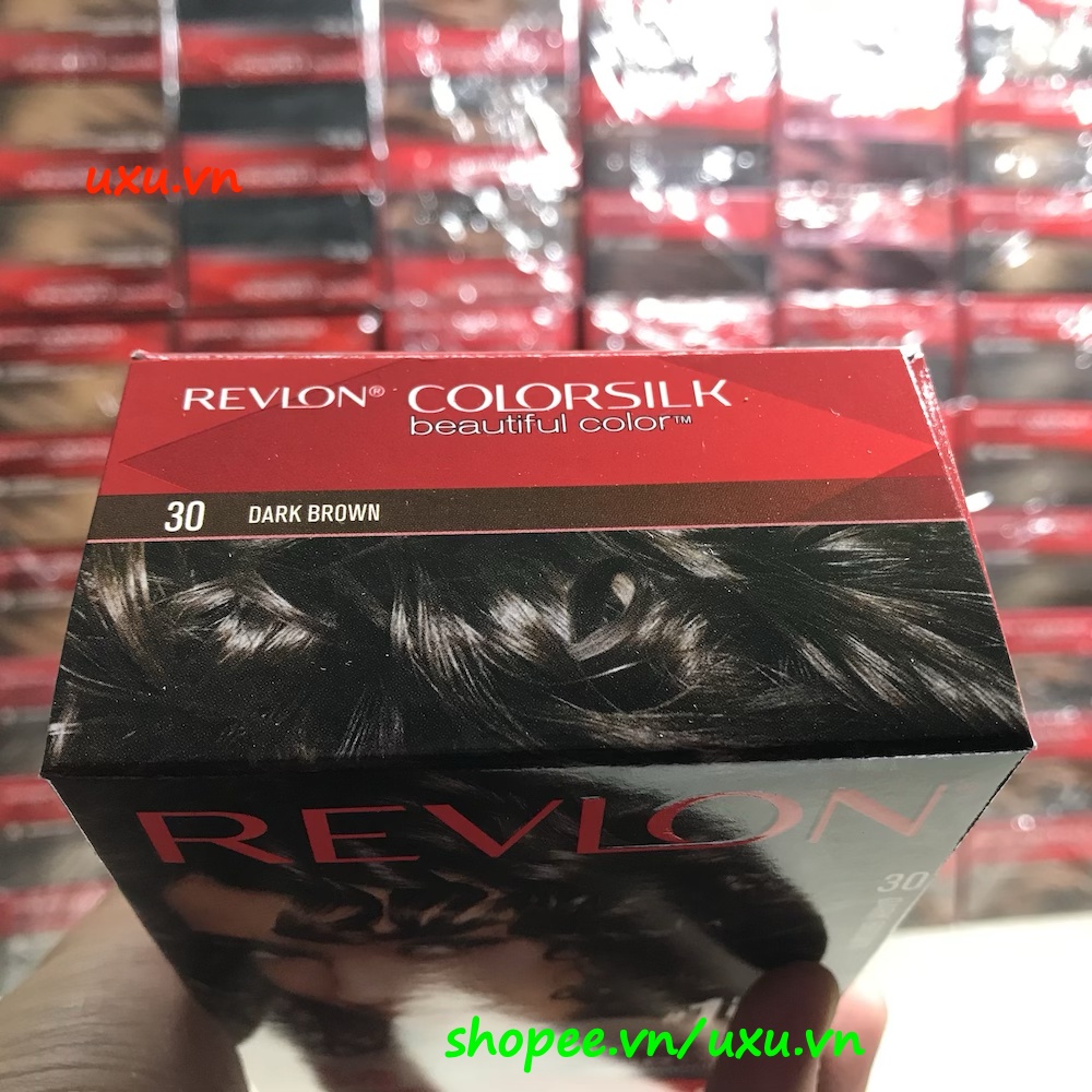 Thuốc Nhuộm Tóc Revlon Số 30 Nâu Sẫm Colorsilk, Với uxu.vn Tất Cả Là Chính Hãng.