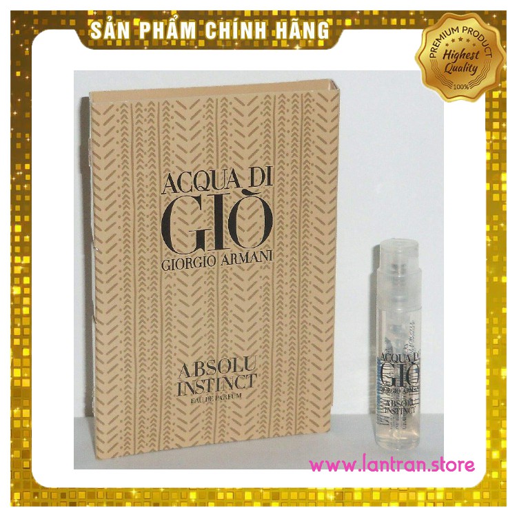 Mẫu thử Nước hoa 🌸 Acqua di giorgio armani absolu instinct 1,2ml | BigBuy360 - bigbuy360.vn