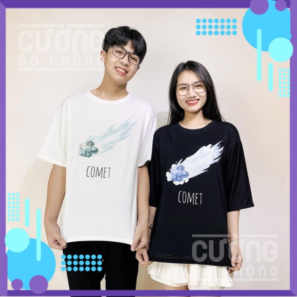 [100% Hàng Cotton]  Áo Thun Unisex Khoa Hoc - Sao Chổi HD03