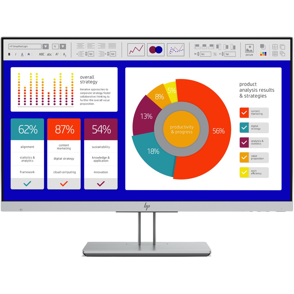 Màn Hình HP ELITE DISPLAY E243 23.8'' IPS 1FH47AA FULLHD [Chính Hãng]