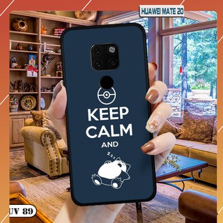 Ốp Huawei Mate 20 - lưng nhám viền dẻo ngộ nghĩnh