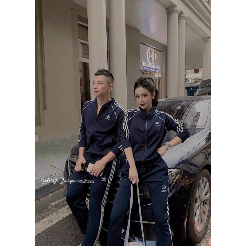 Set Thể Thao Nữ Adidas cổ trụ chất Umi dày dặn