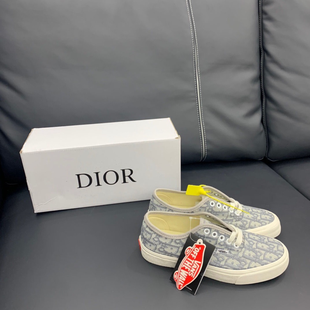 Giày Thể Thao Vans Cổ Thấp Thêu Họa Tiết Thời Trang Cho Nam Nữ Size 35-44