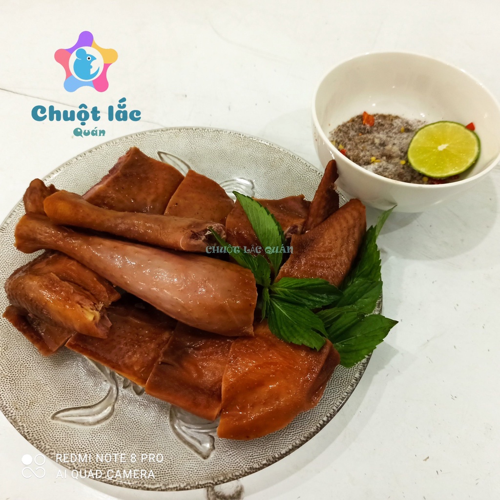 [Giao TPHCM] Gà hun khói dai ngon xuất sắc hàng công ty nửa con