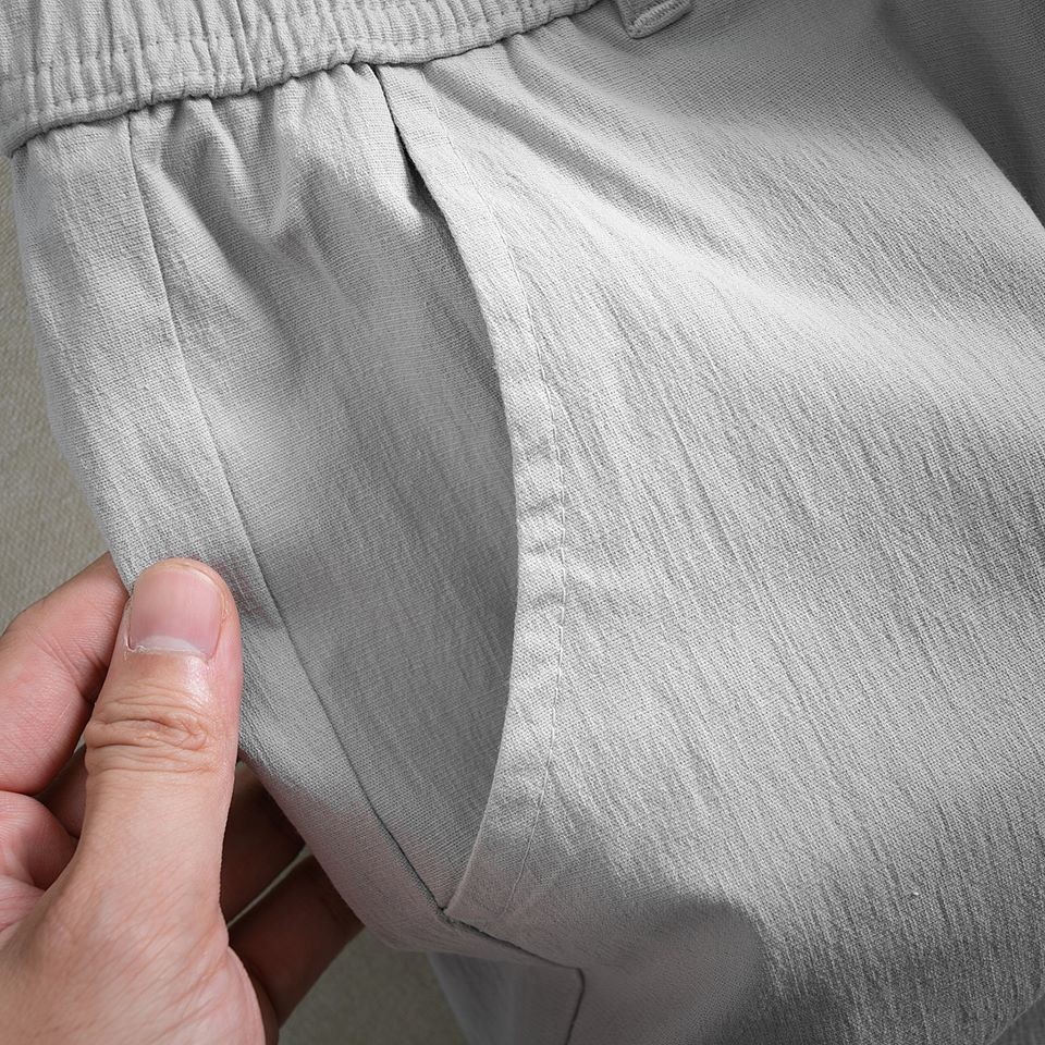 quần đũi nam ống suông form rộng có dây rút | BigBuy360 - bigbuy360.vn
