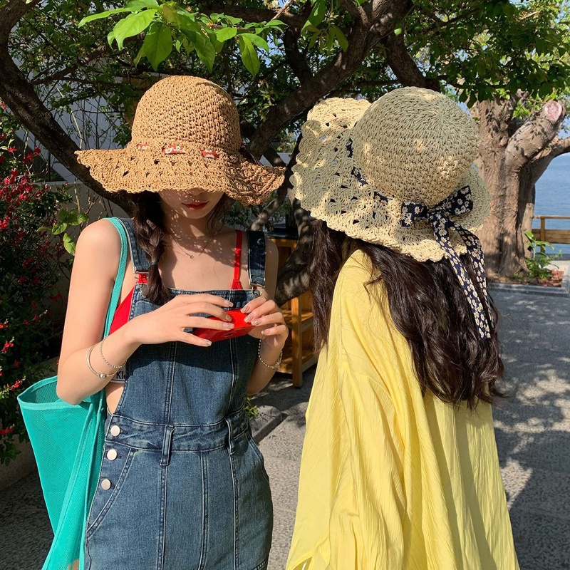 Nón Cối Rộng Vành Che Nắng Thời Trang Mùa Hè Dễ Phối Đồ Cho Nữ