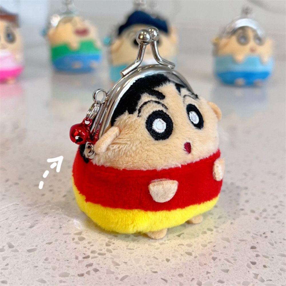 ELEGANT Ví Đựng Tiền Xu Hình Cậu Bé Bút Chì Shin-Chan Dễ Thương