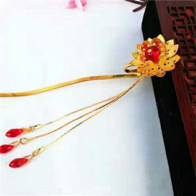 trâm hoa liên cổ trang