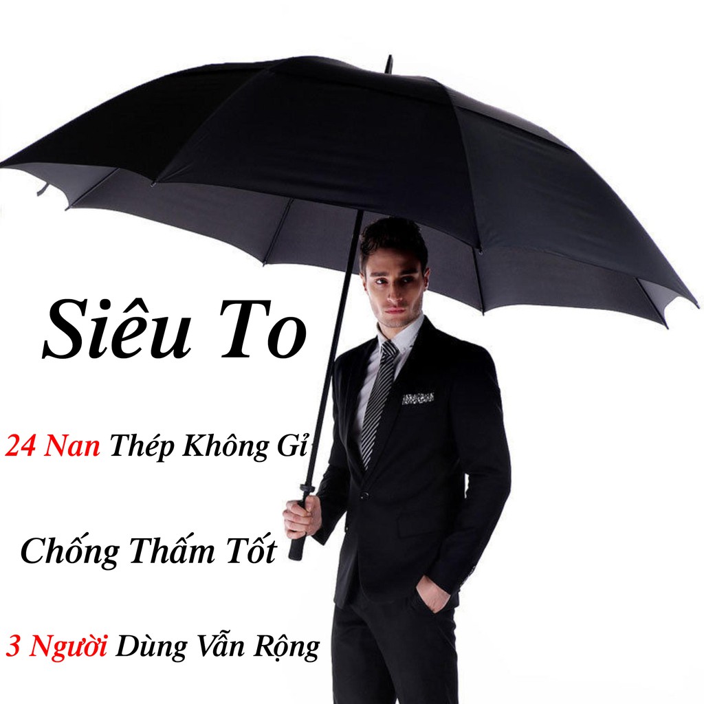 ✔️  Ô siêu to nan siêu cứng 24 nan,cứng cáp vải dày dặn ,bền,đẹp có quai đeo tiện lợi {SIÊU SALE}