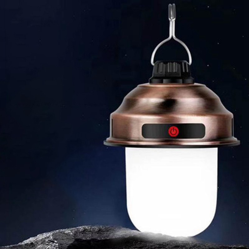 Đèn Led Cắm Trại Siêu Sáng Chống Thấm Nước Tiện Dụng