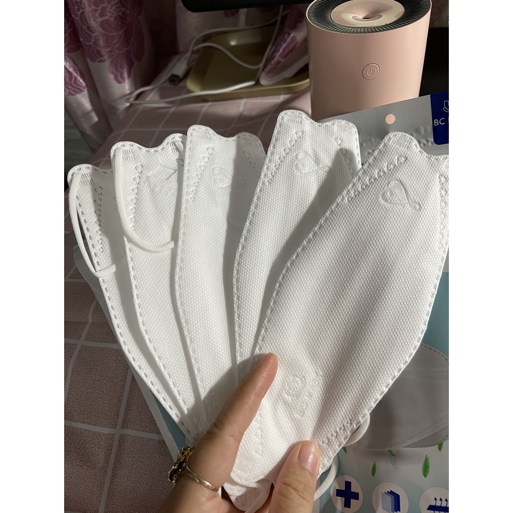 KHẨU TRANG Y TẾ , KHẨU TRANG KHÁNG KHUẨN MASK 4D  ( TÚI 5 CHIẾC )