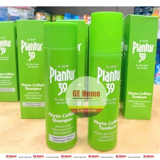 Dầu gội và dầu dưỡng tóc Plantur 39 Phyto Coffein dành cho tóc rụng nhiều