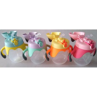 Bình tập uống nước Gluck 250ml vàng