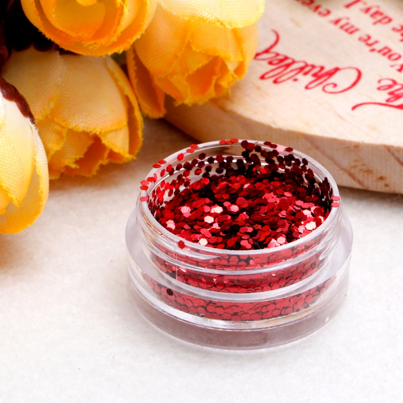 Kim Tuyến Lục Giác Lấp Lánh Trang Trí Móng Tay / Cơ Thể