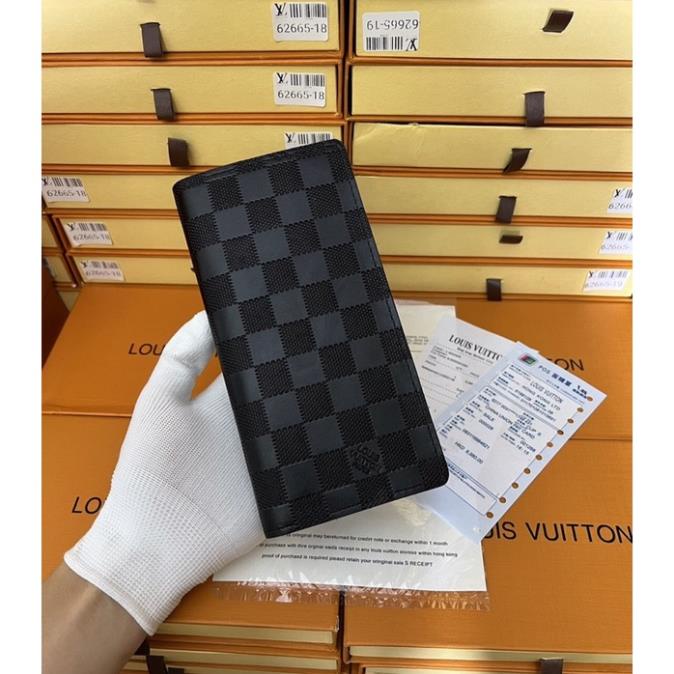 Ví Da Nam LV Full Box Cho Nam - Ví Dài LV Có Hộp Cho Nam