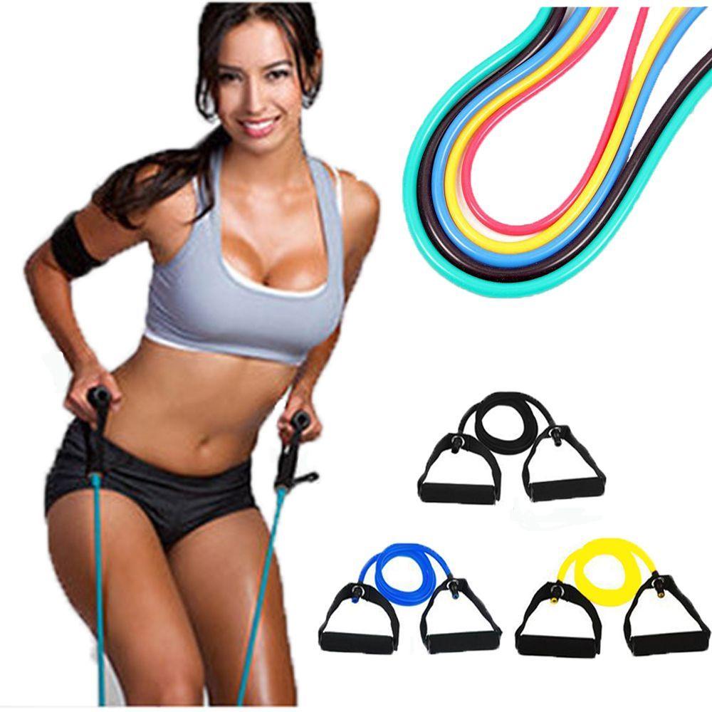 MYRONGVN Dây Kéo Co Giãn Chịu Lực Tốt Hỗ Trợ Tập Yoga / Thể Hình Tại Nhà