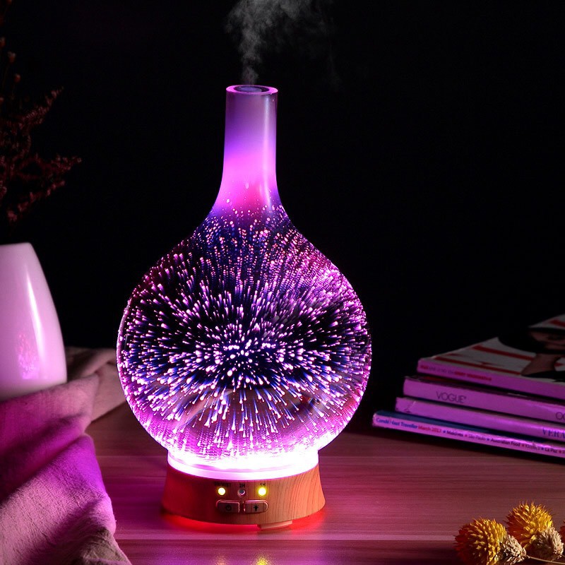 Xã Kho 3 Ngày - Máy Xông Tinh Dầu - Máy Khuếch Tán Tinh Dầu 3d Đẹp Thơ Mộng 100 Ml