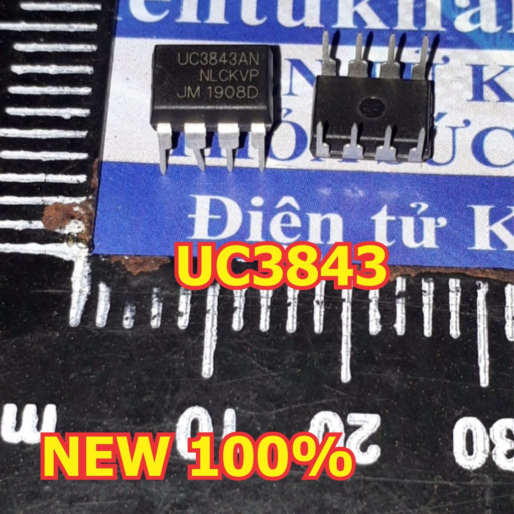 10 con UC3843AN UC3843 3843 DIP-8 IC nguồn xung DC-DC kde5113