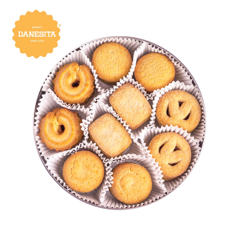 Hộp bánh qui bơ giòn Danesita 400g Bồ Đào Nha hộp quà tết cao cấp 2022