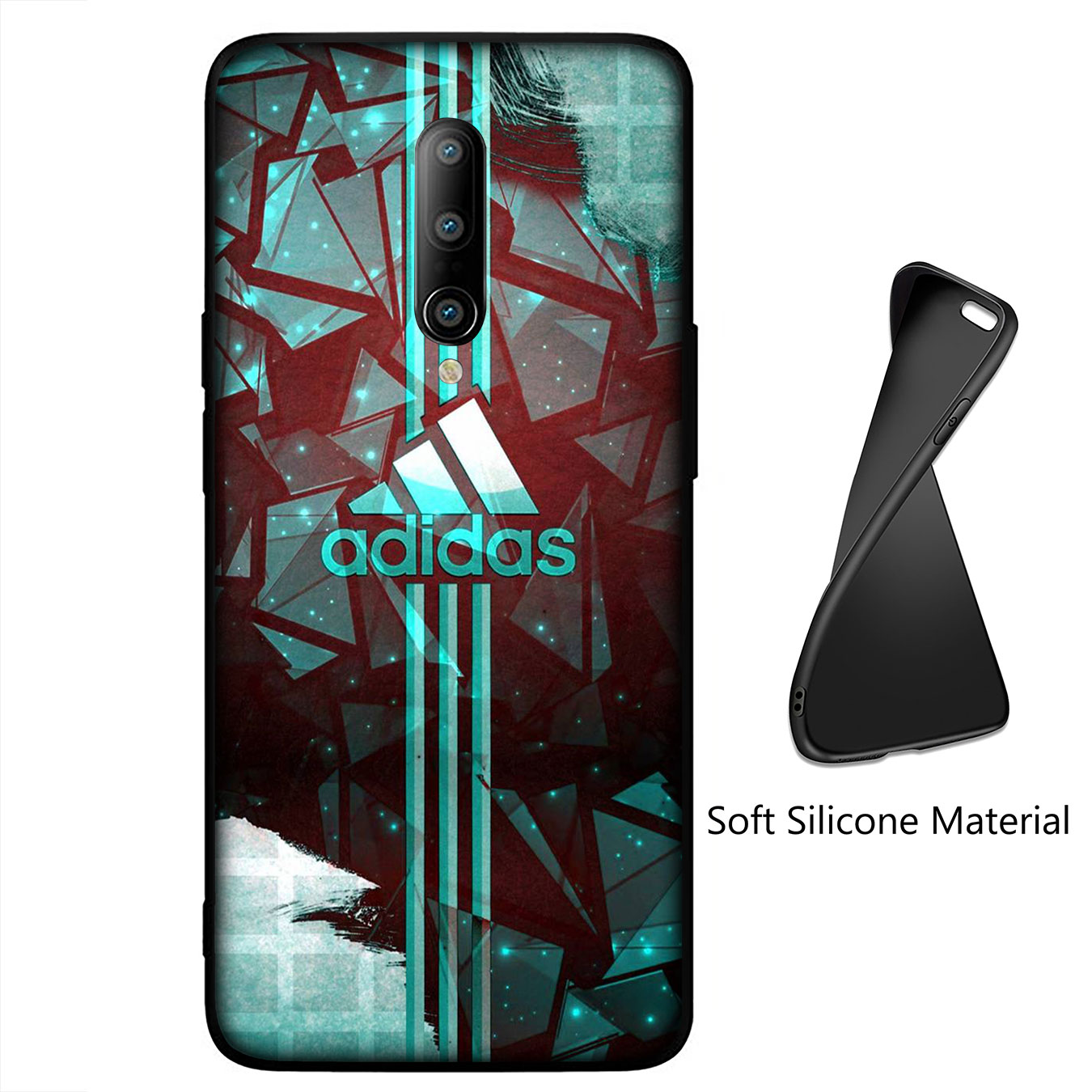 Ốp điện thoại silicon mềm hình adidas B55 cho Samsung Galaxy S9 S10 S20 FE Ultra Plus Lite S20+ S9+ S10+ S20Plus