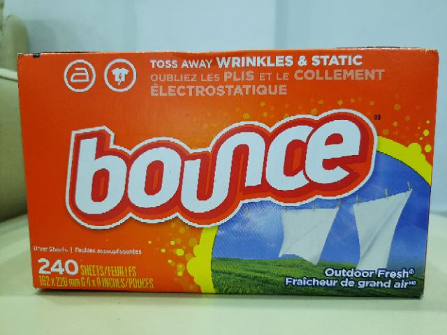 GIẤY THƠM BOUNCE- 240 tờ NHẬP KHAU USA