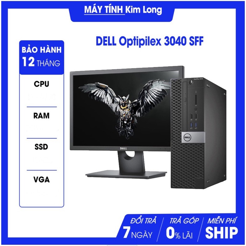 Xác Máy Bộ Dell Optilex 3040 Sff - SK1151 - Main H110 - Likenew 95~