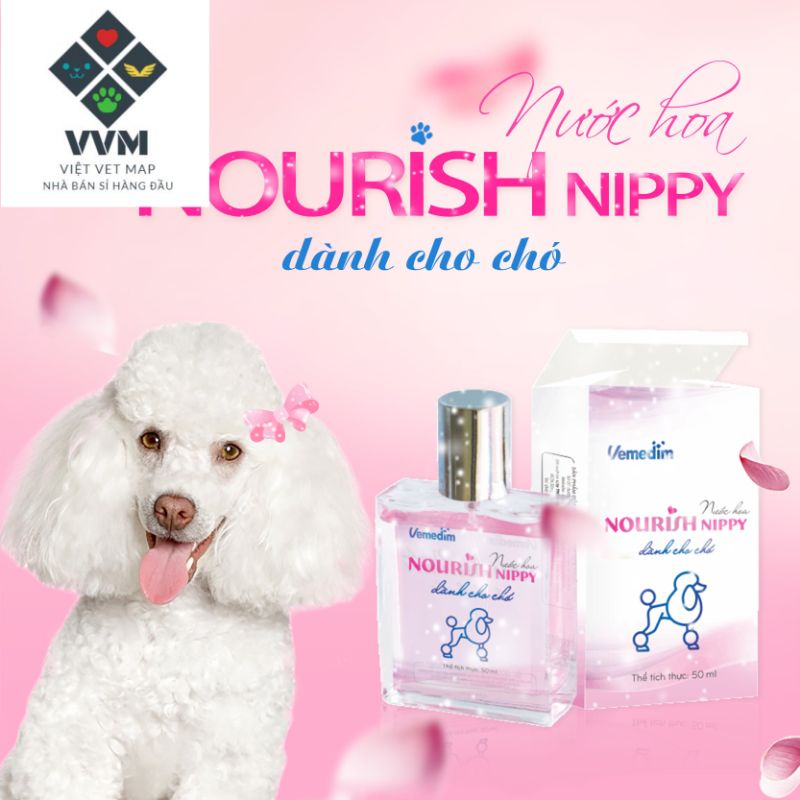 Nước hoa chó mèo [Perfume Nourish Nippy 50ml]