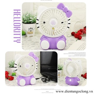 QUẠT 3 CÁNH KITTY SQ1881