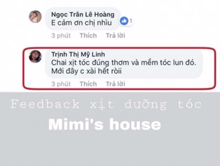 NƯỚC XỊT DƯỠNG TÓC MIMI’S HOUSE