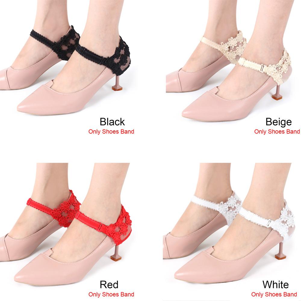 1 Cặp Dây Giày Thời Trang Đính Hoa