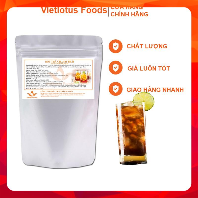 Bột Trà Thái Chanh Na Arun - Thai Tea With Lime túi 500g