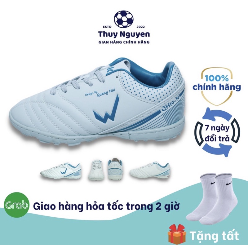 Giày đá bóng trẻ em Wika kid Quang Hải QH19 newbox