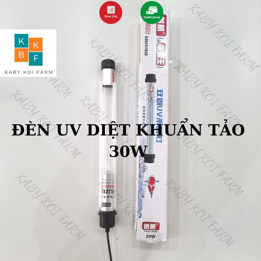 Đèn UV 2 bóng diệt tảo, khuẩn có hại dành cho hồ cá lớn công suất 20W, 30W ,40W ,60W ,100W (tự Chìm)