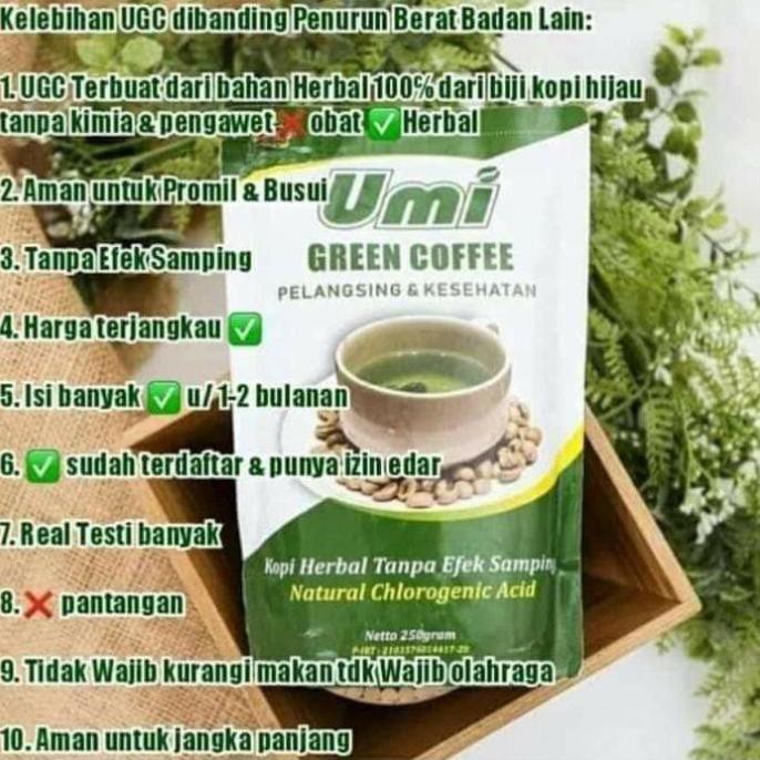 Umi Green Coffee Slimming Ugc